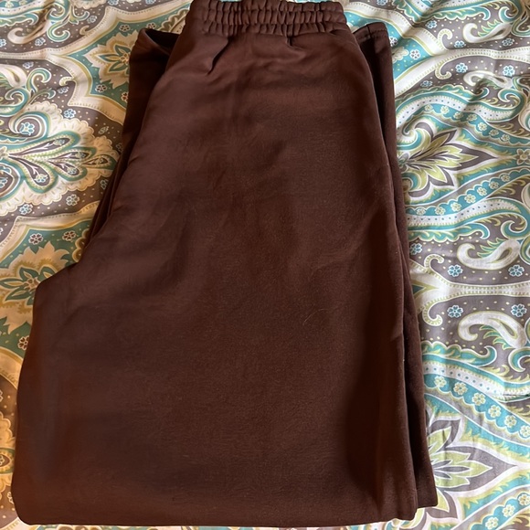 Shein brown fleece pants - Picture 2 of 5